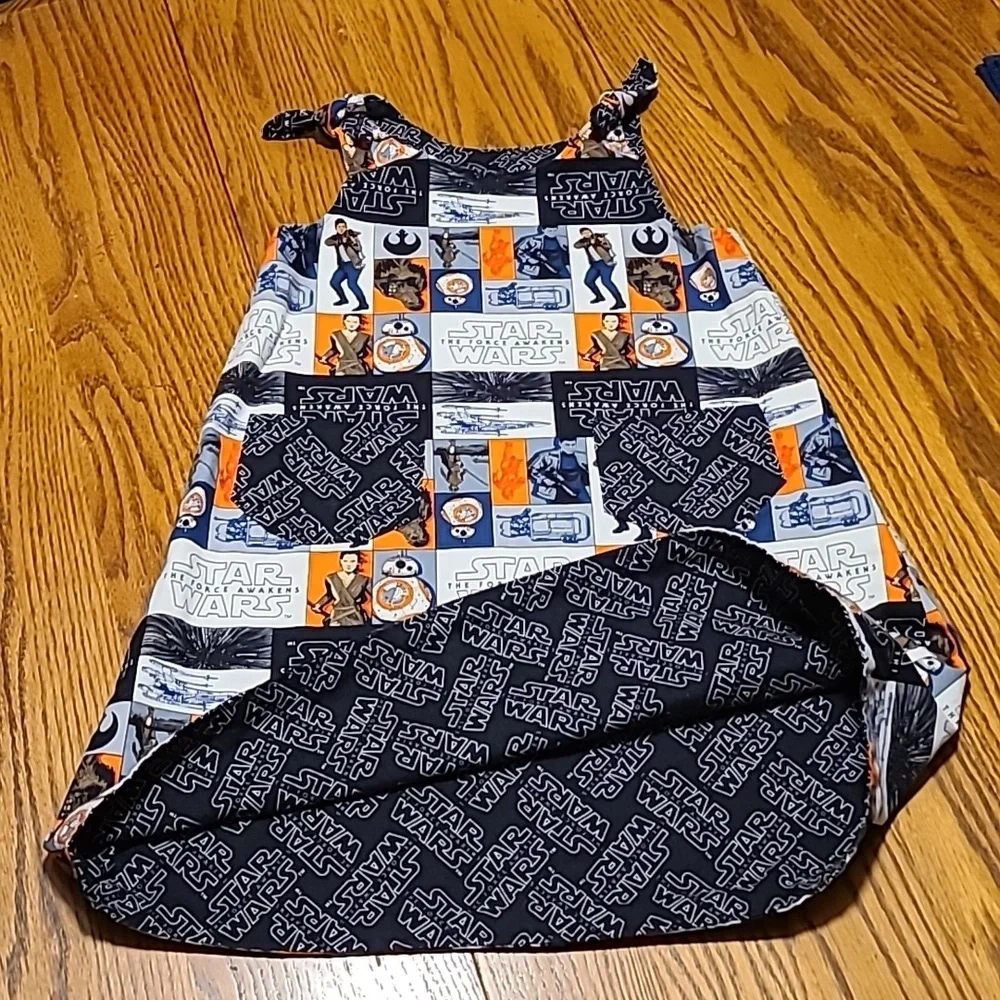 Star Wars Reversible Dress - Handmade - Girl's Medium